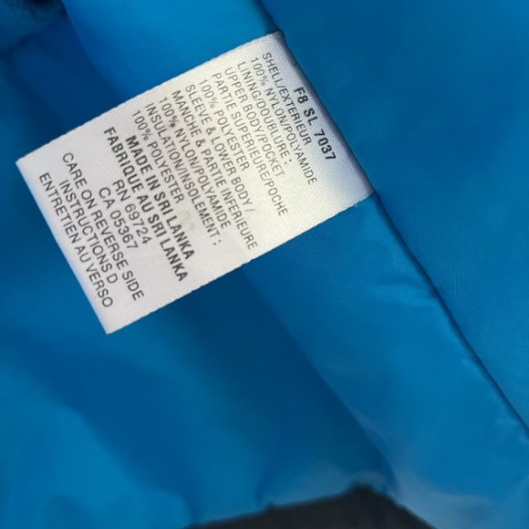 Columbia Women's Liberty Ridge Black and Blue Winter Ski Jacket Coat Size S - Picture 11 of 12